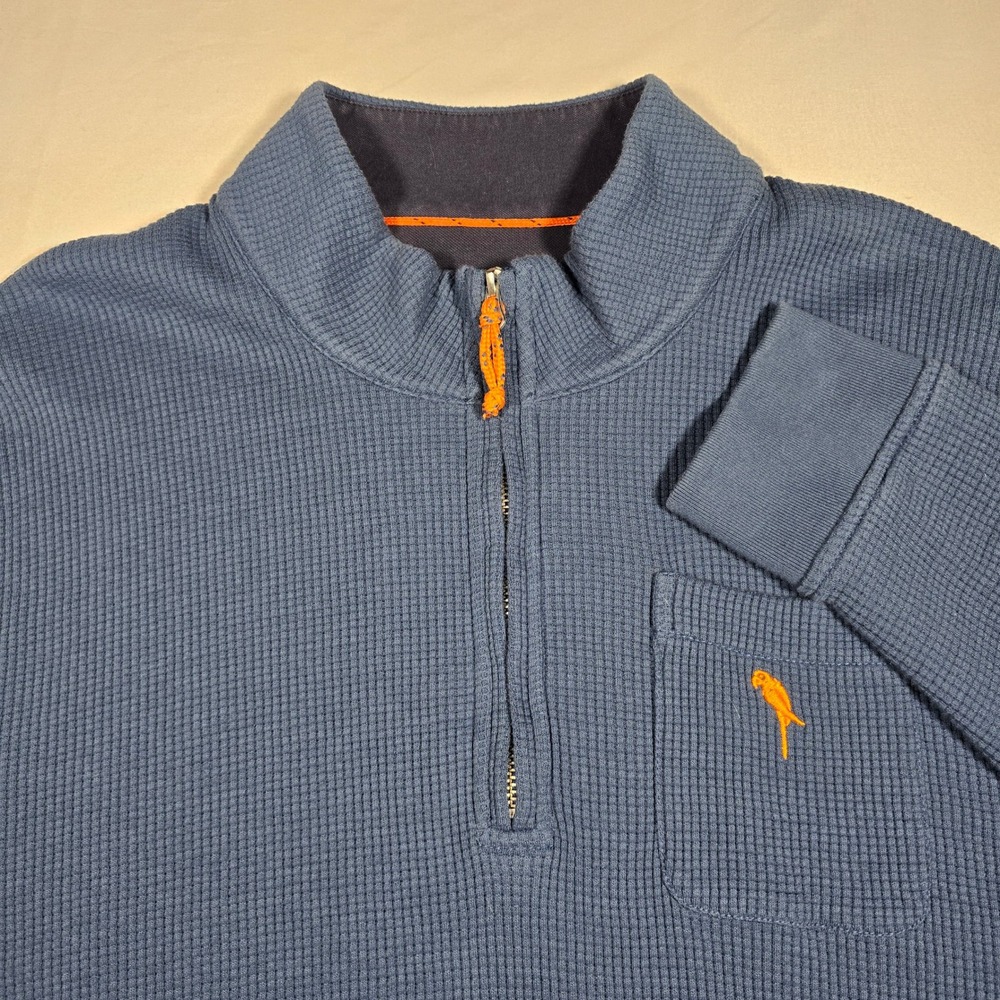 Margaritaville Island Reserve Quarter Zip Pullover XL Resort Men's